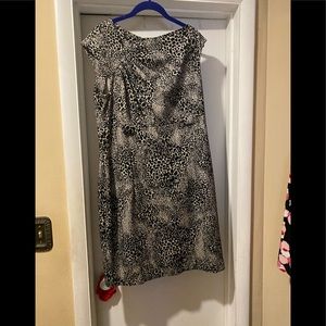 Calvin Klein animal print dress need